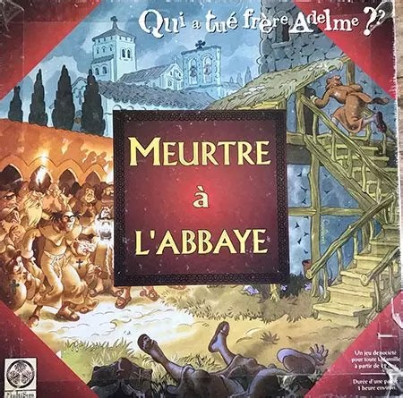 Le nom de la rose, le roman, a sûrement inspiré ce jeu d'enquêtes plus riche et malin qu'un cluedo. Un classique!